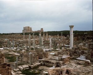 Archeological site and roman theater, 2nd-3rd century by Roman