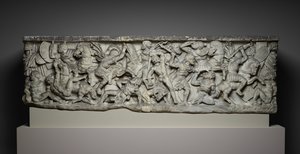 Battle sarcophagus by Roman
