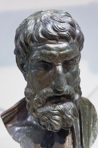 Bust of Epicurus