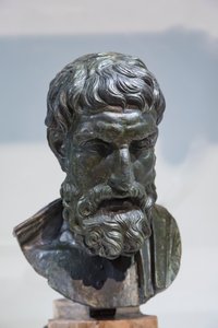 Bust of Epicurus