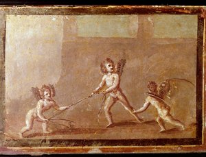 Cupids Playing with a Rope
