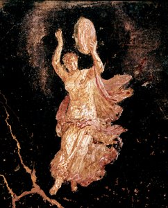 Dancer with tambourine (fresco)