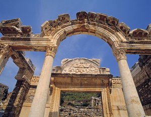 Facade of the Temple of Hadrian