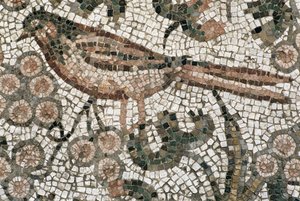 Floor Pavement Depicting a Bird, 4th Century AD