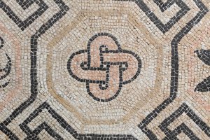 Geometric Pattern from the Via San Rocchino Domus, 2nd Century AD