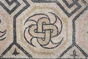 Geometric Pattern from the Via San Rocchino Domus, 2nd Century AD