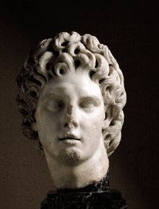 Head of Alexander the Great, 2nd century BC by Roman