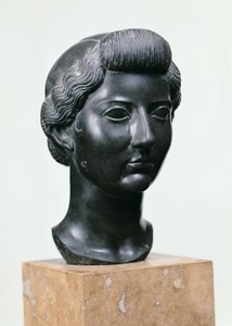 Head of Livia (c.55 BC-AD 29) by Roman