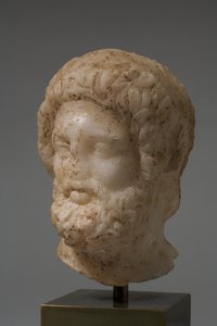 Head of a god