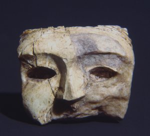 Human Mask, from the Tomb of Bernardini di Palestrina by Roman