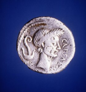 Julius Caesar - Roman coin by Roman