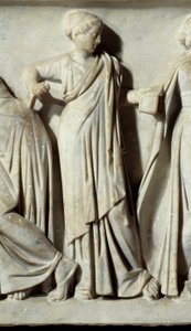 The Muse Calliope (detail) by Roman