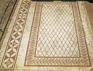 Mosaic floor from the House of the Messii