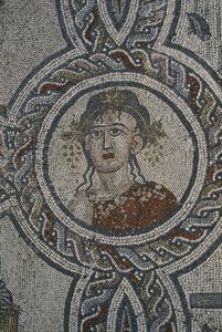 Mosaic of the Four Seasons, House of Dionysos (detail)