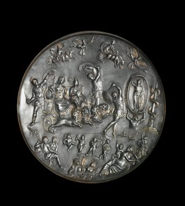 Patere de Parabiago, Silver Ritual Dish Depicting the Triumph of Attis and Cybele by Roman