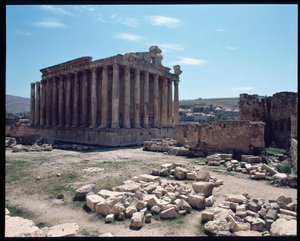 Remains of the temple of Bacchus