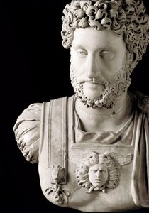 Bust of the Roman Emperor Commodus (161-192) by Roman