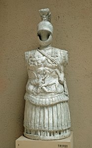 Trophy of Weapons in the Form of Parade Armor of Roman Soldier from the 1st Century BC