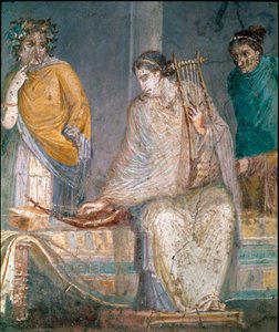 A Citharist by Roman
