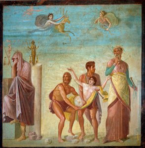 Roman Art: The Sacrifice of Iphigenia