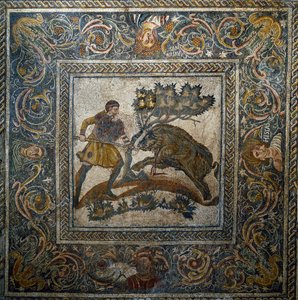 Roman Art: Wild Boar Hunt