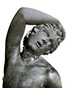 Satyr, Bronze Statue by Roman