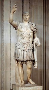Statue of Roman Emperor Trajan by Roman