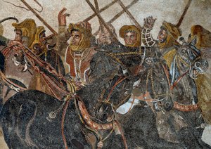 The Battle of Issus Won by Alexander the Great Against Darius by Roman