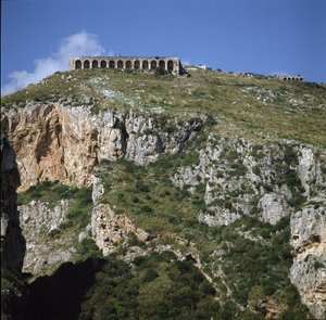 View of the temple of Jupiter