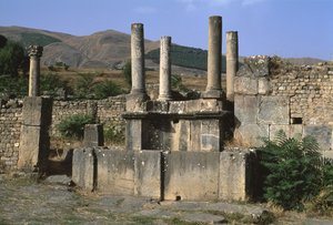 View of the nymphaeum, High Imperial Period by Roman Imperial Period