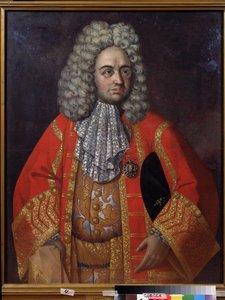 Portrait of Grigory Dmitrievich Stroganov by Roman Nikitich Nikitin