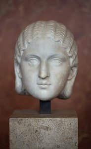 Head of the Empress Barbia Orbiana by Roman Roman