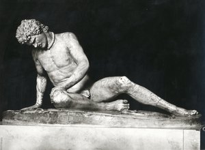 Dying Gaul, Copy of a Greek Original of c.230-220 BC by Epigonos by Roman Roman