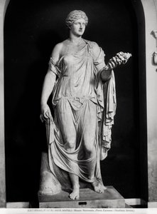 Female Statue called Flora Farnese by Roman Roman