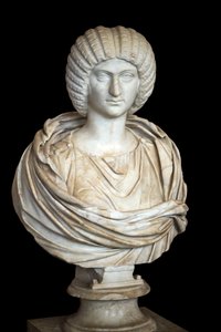Julia Domna (ca. 170 - 217 AD), Marble, Roman Art by Roman Roman