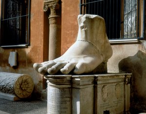 Left Foot, from the Colossus of Constantine by Roman Roman