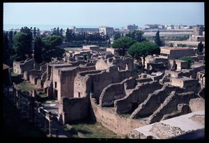Panoramic view of the archeological site, 5th century BC-1st century AD