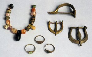 Rings, buckles and Fibulae, Masada by Roman Roman