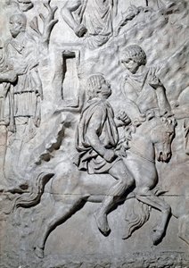 A Numidian Rider, Mould of 1862, Column of Trajan, Rome by Roman Roman
