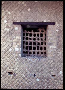 View of a window of the casa dell