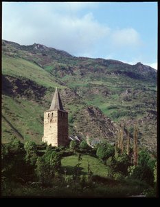 Belltower of the Church by Romanesque