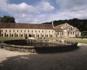 View of the abbey