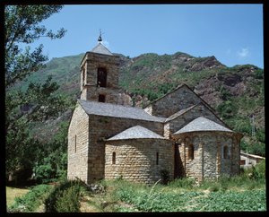 View of the Church of Saint Feliu