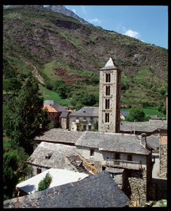 View of the church with belltower