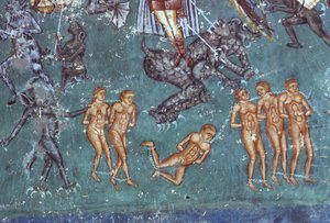 The Damned, (detail) from The Last Judgement, 1547-50