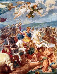Constantine at the Battle of Milvian Bridge