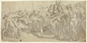 Calvary by Rombout van Troyen