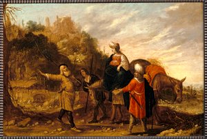 Gehazi returning from the house of the Shunammite and going to meet Elisha, 1644