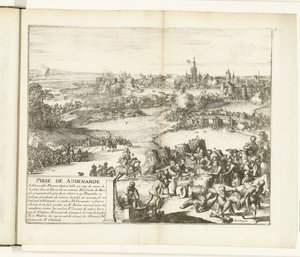 Capture of Oudenaarde, 1582 (Guerres de Flandres) by Romeyn de Hooghe