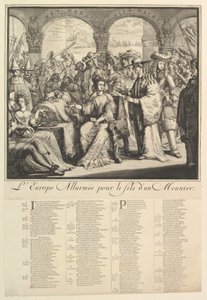 Europe Alarmed by Romeyn de Hooghe